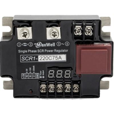 Regulador de potencia SCR monofásico de alta precisión seleccionable de entrada
