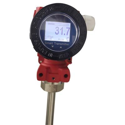 Field mount temperature transmitter