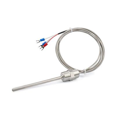 Sonda tipo PT100 con conexiones de proceso