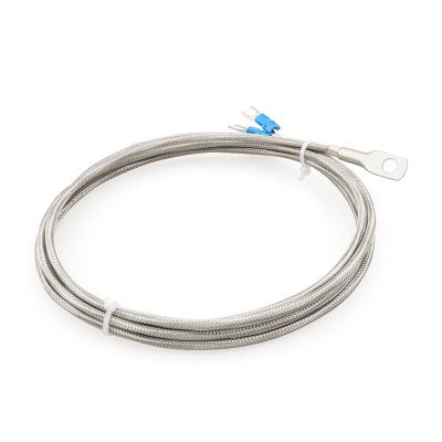 Bolt-on PT100 RTD sensor with ring terminal