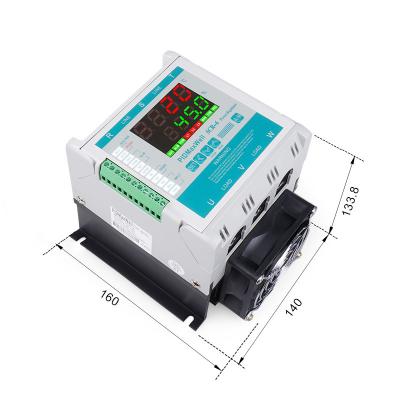 Three-phase SCR power regulator