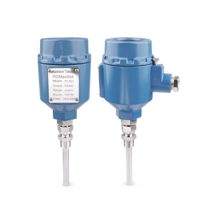 Transmisor de temperatura de termopar roscado industrial