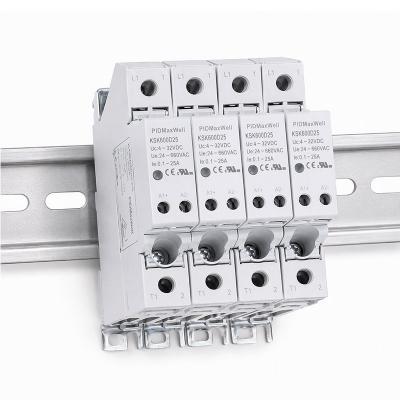 Solid State Relay 4-32VDC Input 24-660VAC Output Single Phase SSR with DIN Rail
