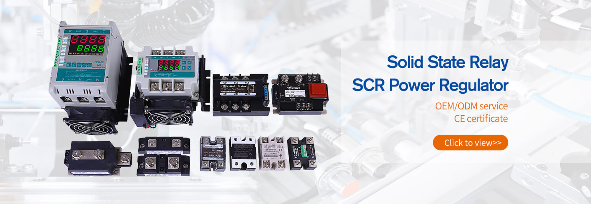 SCR power regulator